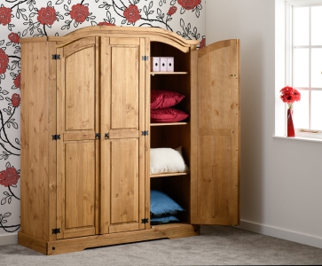 Image: 7164 - Corona 3 Door Wardrobe